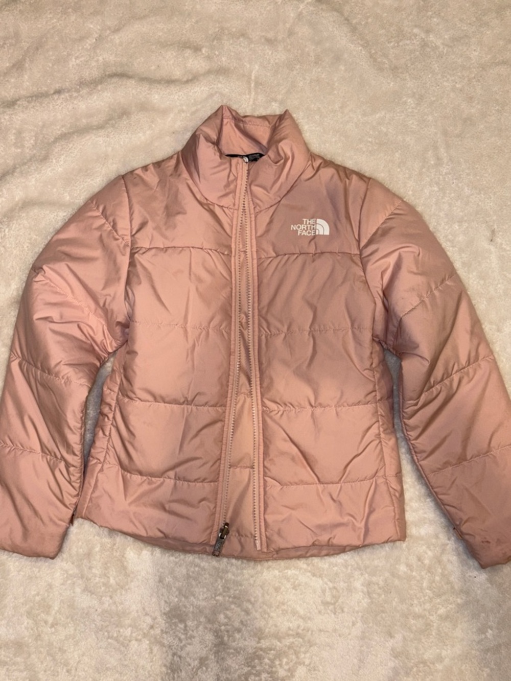 The North Face Blush Pink Quilted Jacket